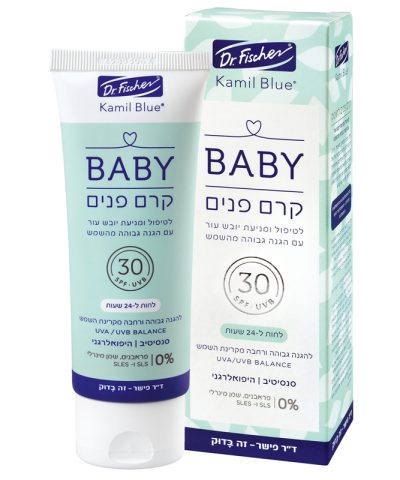 Camille Blue Чувствительный Крем для лица SPF30 для ребенка