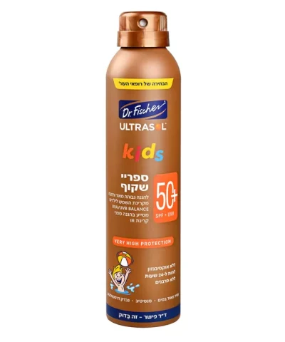 Прозрачный Спрей Ultrasol KIDS + SPF50