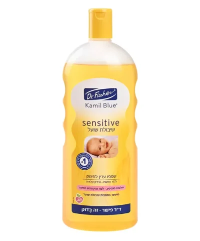 Нежный Детский Шампунь Camille Blue Sensive С Овсянкой 1 литр