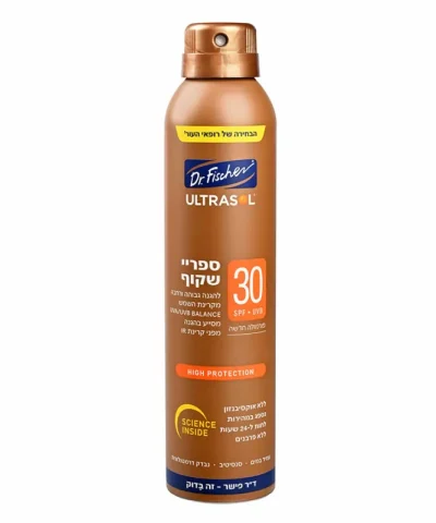 Прозрачный солнцезащитный спрей Ultrasol, SPF 30